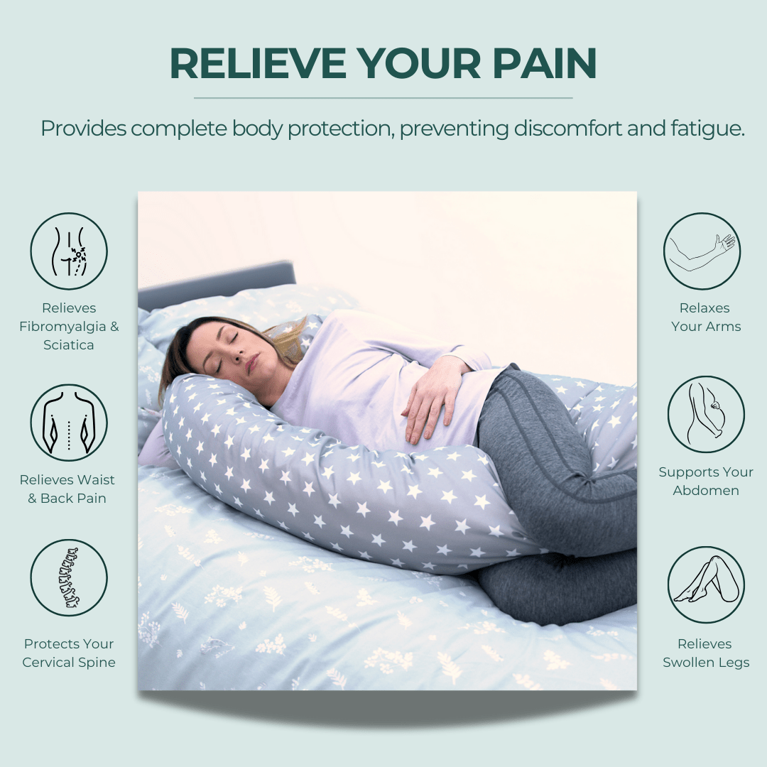 9ft Maternity Pregnancy Support Pillow - No Case - Glamorous Boutique