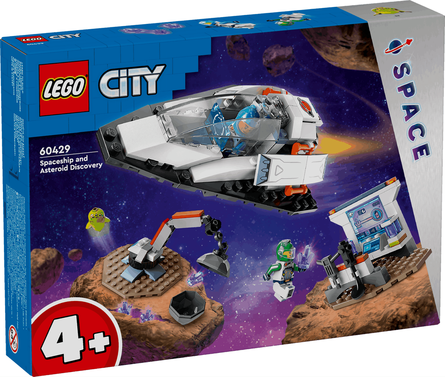 Lego City Space 60429 Spaceship and Asteroid Discovery for Ages 4 & Up - Glamorous Boutique