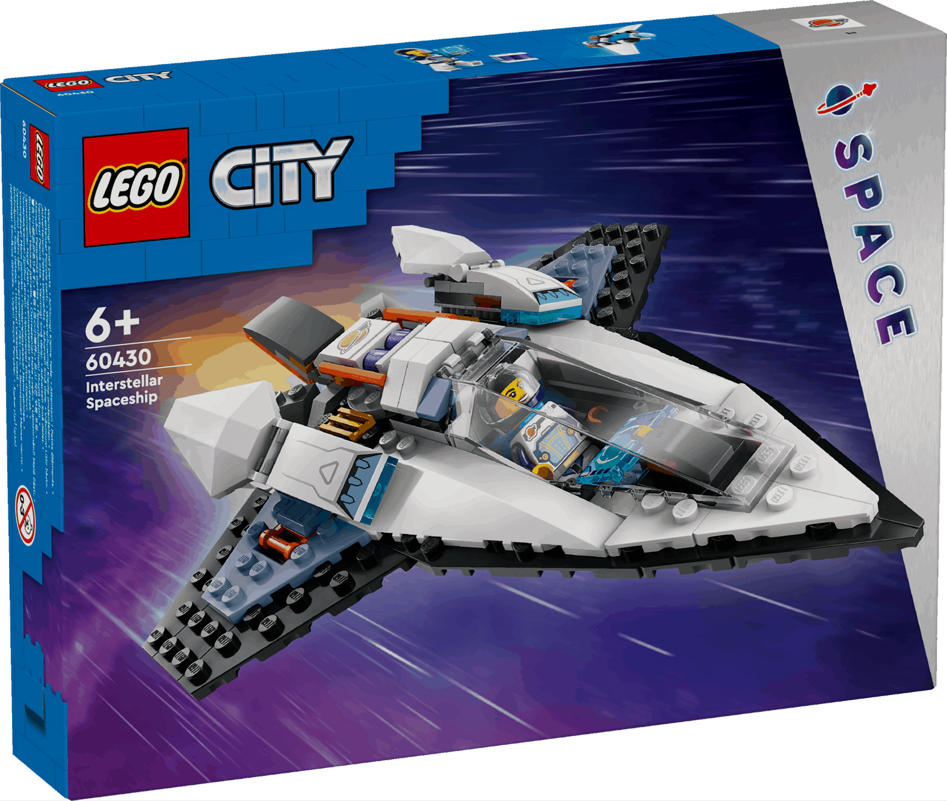 Lego City Space 60430 Interstellar Spaceship Playset for Ages 6 and Up - Glamorous Boutique