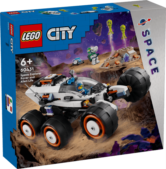 Lego City Space 60431 Space Explorer Rover & Alien Life for Ages 6+ - Glamorous Boutique
