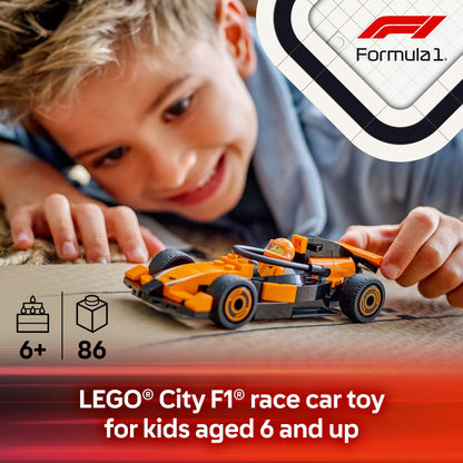 Lego City 60442 F1 Driver with McLaren Race Car Playset for Age 6 & Up - Glamorous Boutique
