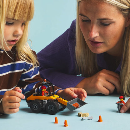 Lego City 60450 Yellow Construction Wheel Loader Playset for Ages 4+ - Glamorous Boutique