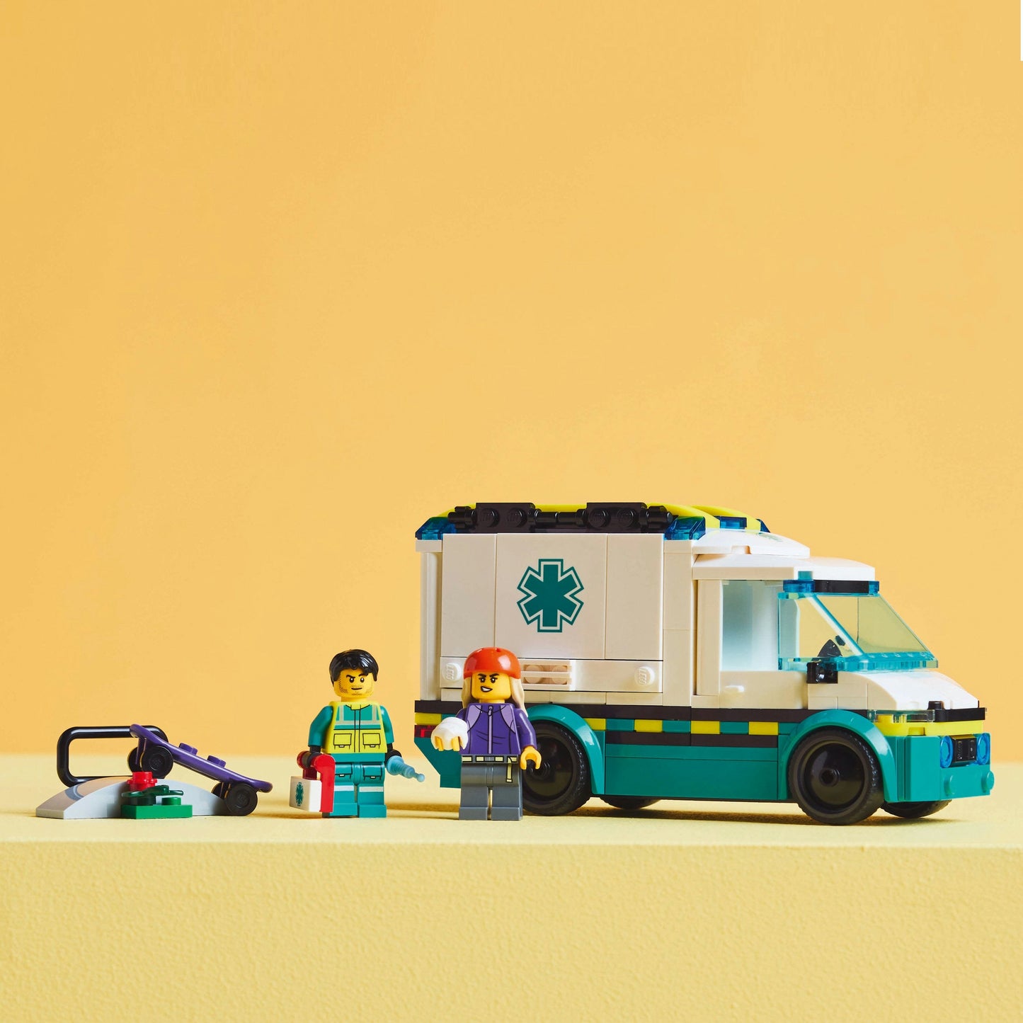 Lego City 60451 Emergency Ambulance Playset for Ages 5 and Up - Glamorous Boutique