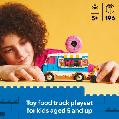 Lego City 60452 Doughnut Truck Buildable Toy Playset for Ages 5 and Up - Glamorous Boutique
