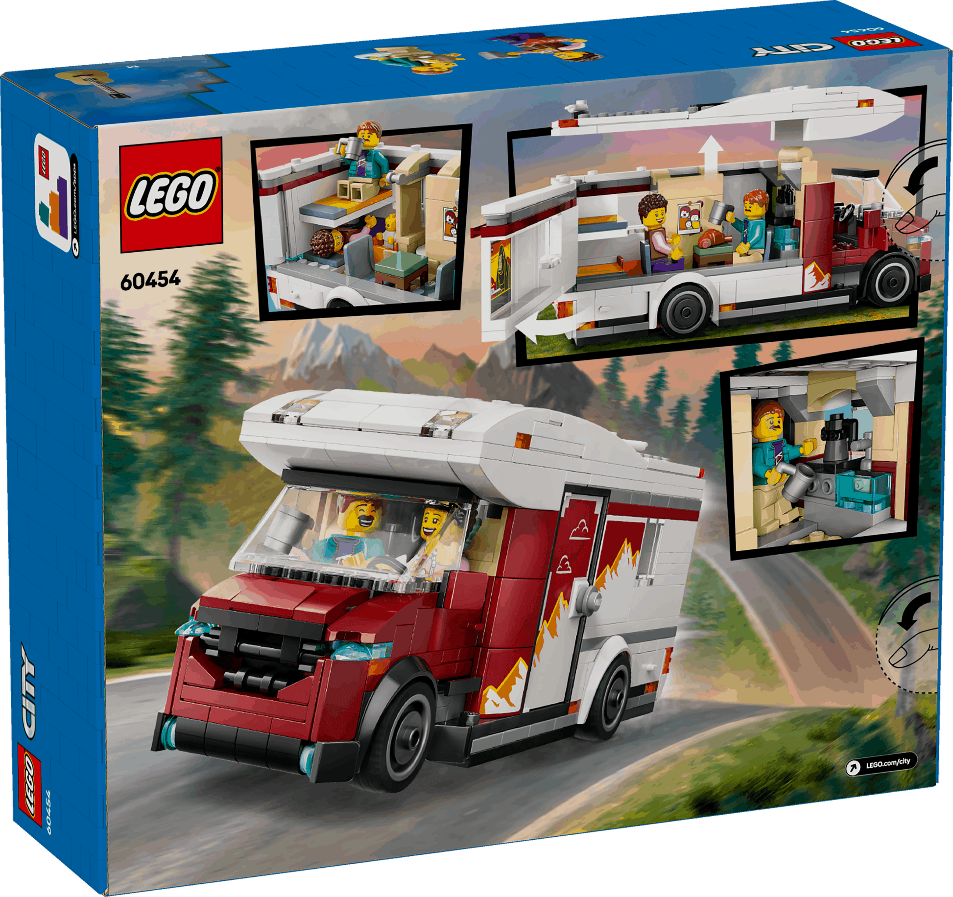 Lego City 60454 Holiday Adventure Camper Van Playset for Ages 6 and Up - Glamorous Boutique