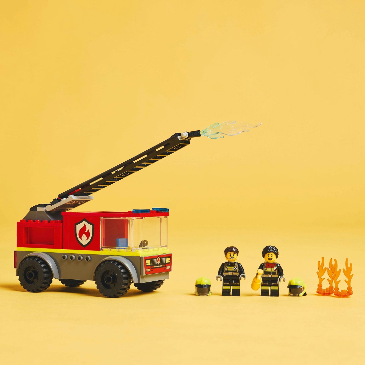 Lego City 60463 Fire Ladder Truck Buildable Playset for Ages 4 and Up - Glamorous Boutique