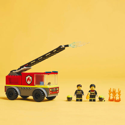 Lego City 60463 Fire Ladder Truck Buildable Playset for Ages 4 and Up - Glamorous Boutique