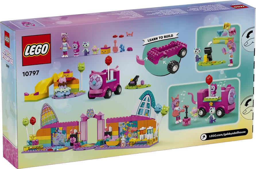 Lego Gabby's Dollhouse 10797 Gabby's Party Room Playset for Ages 4+ - Glamorous Boutique