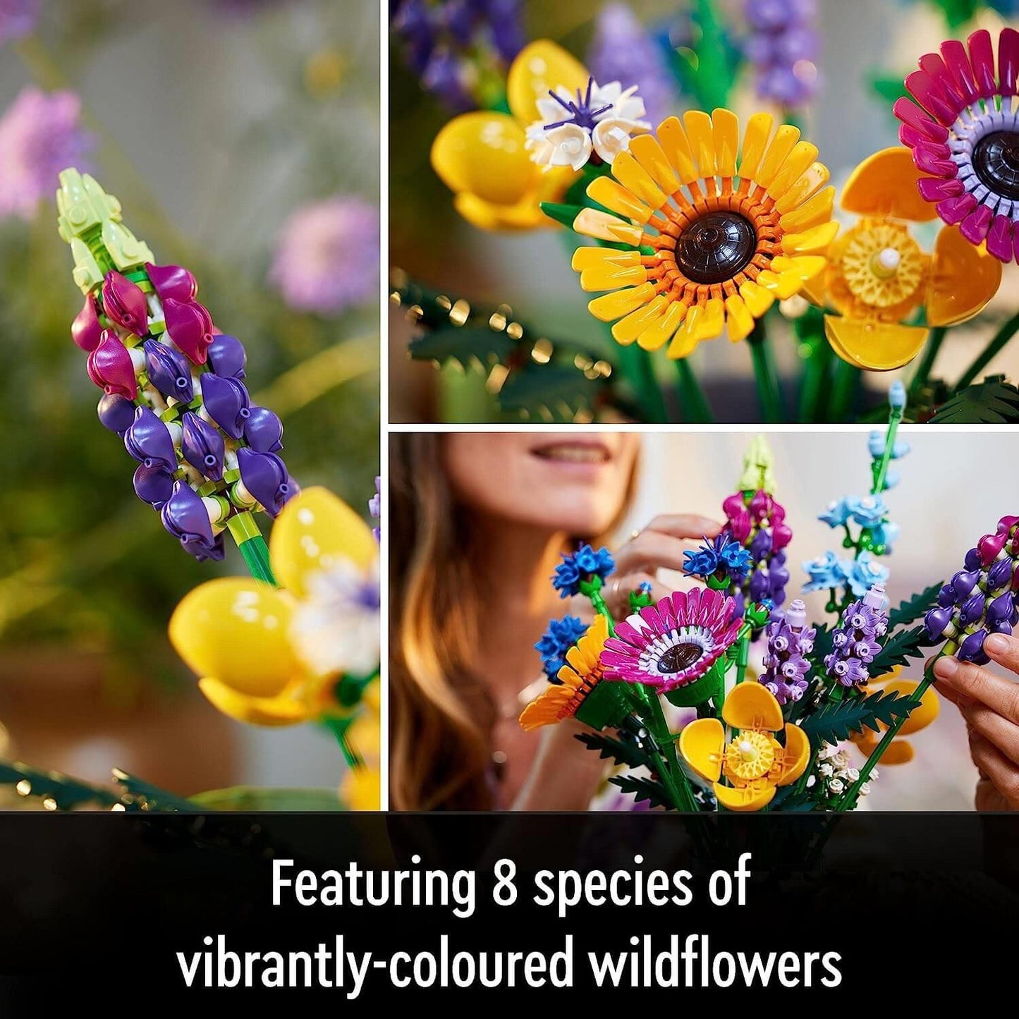 Lego Botanicals 10313 Wildflower Bouquet Set for Adults Ages 18 and Up - Glamorous Boutique