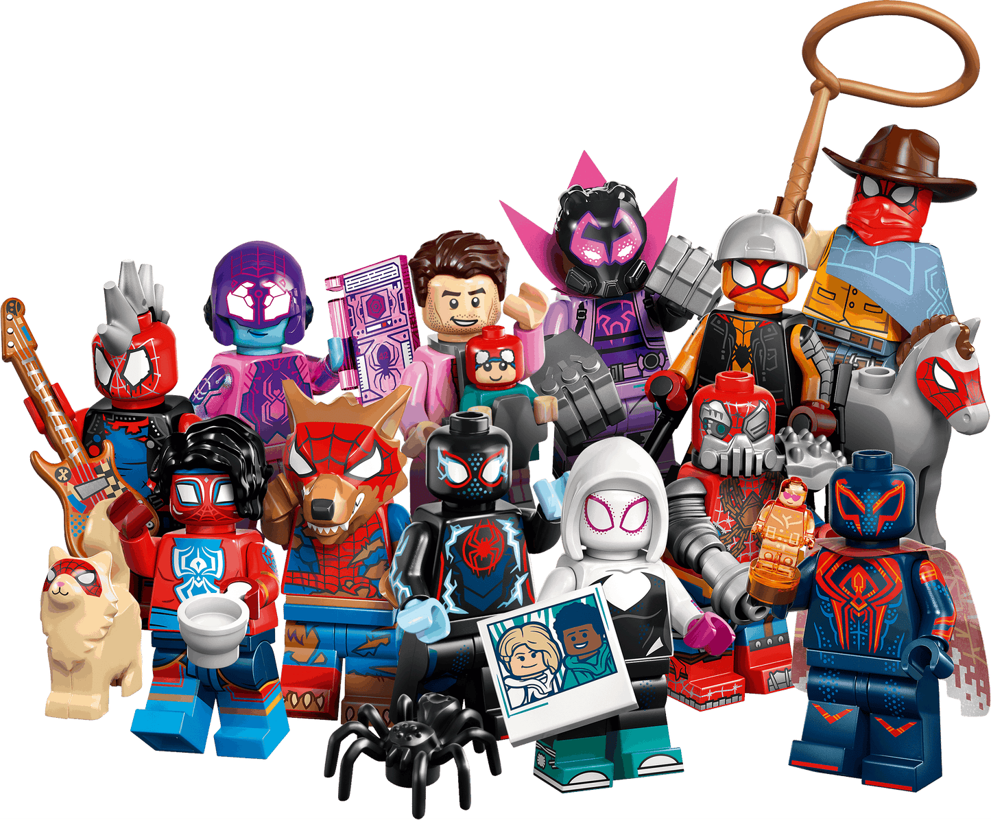 Lego Minifigures 71050 Spider-Man: Across the Spider-Verse for Ages 5+ - Glamorous Boutique