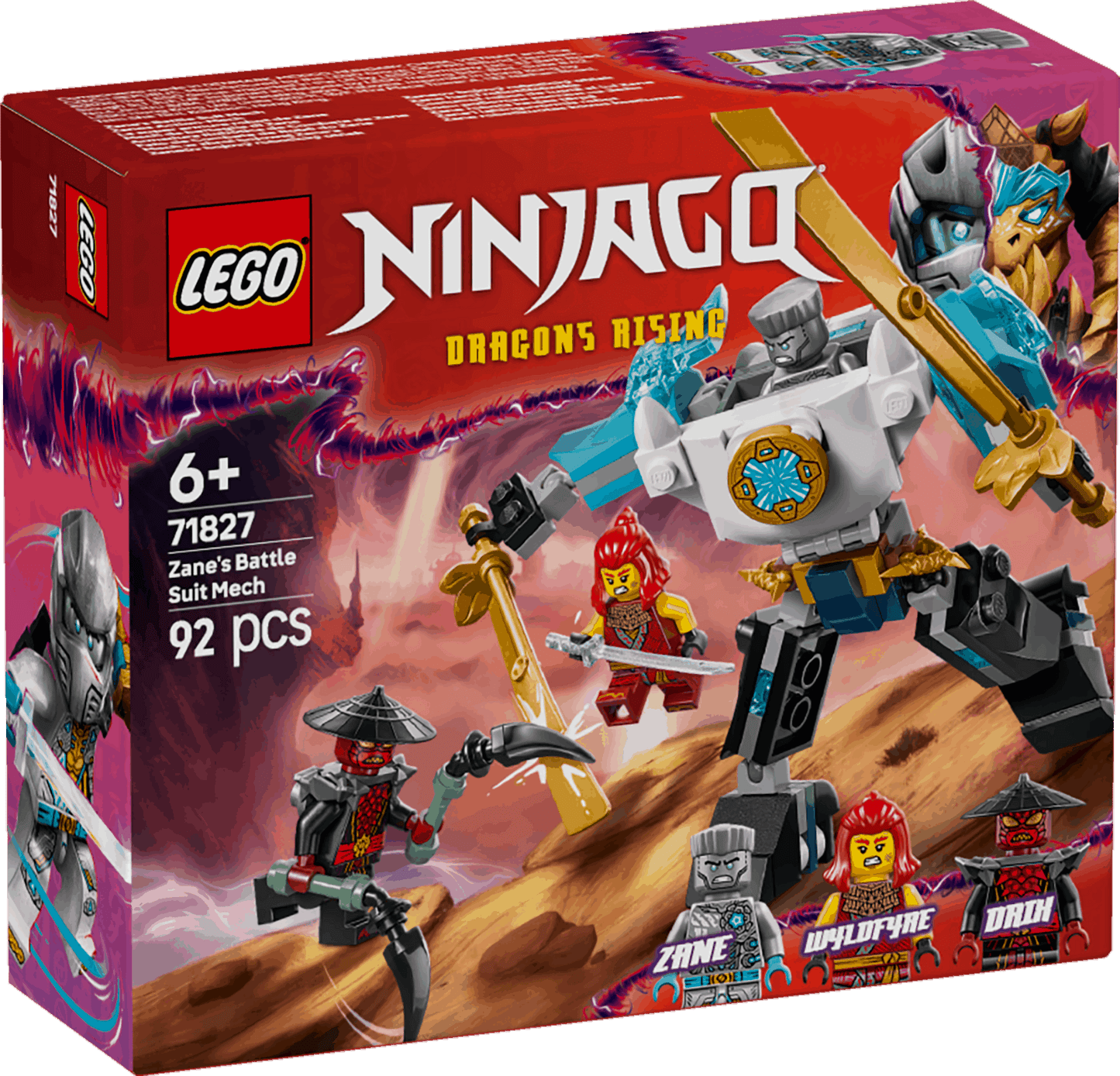 Lego Ninjago 71827 Zane's Battle Suit Mech Playset for Ages 6 and Up - Glamorous Boutique