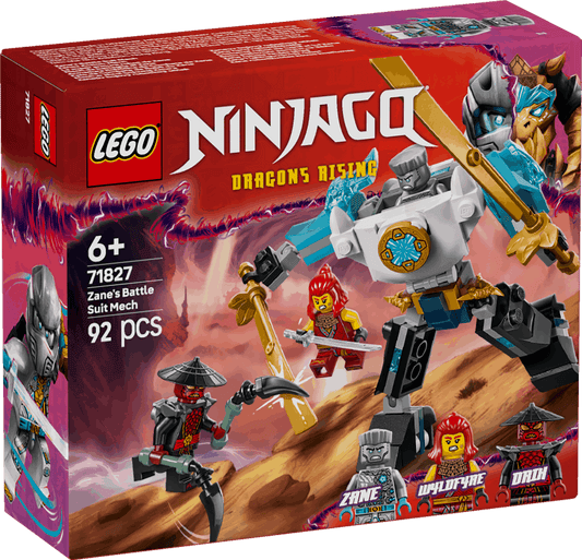 Lego Ninjago 71827 Zane's Battle Suit Mech Playset for Ages 6 and Up - Glamorous Boutique