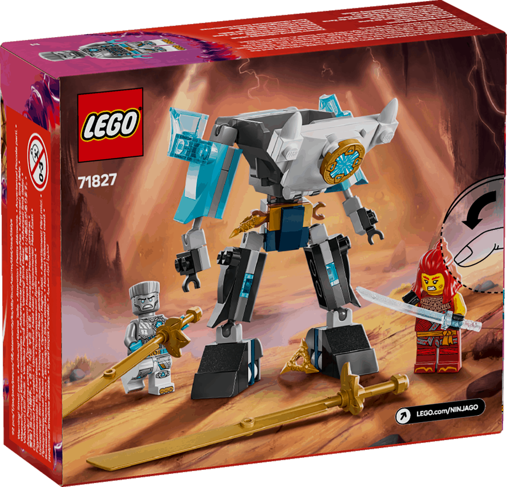 Lego Ninjago 71827 Zane's Battle Suit Mech Playset for Ages 6 and Up - Glamorous Boutique
