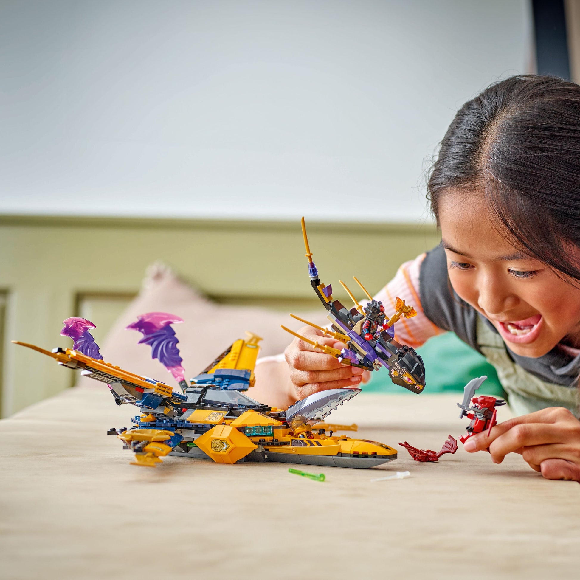 Lego Ninjago 71833 Ras and Arin's Super Storm Jet Playset for Ages 8+ - Glamorous Boutique