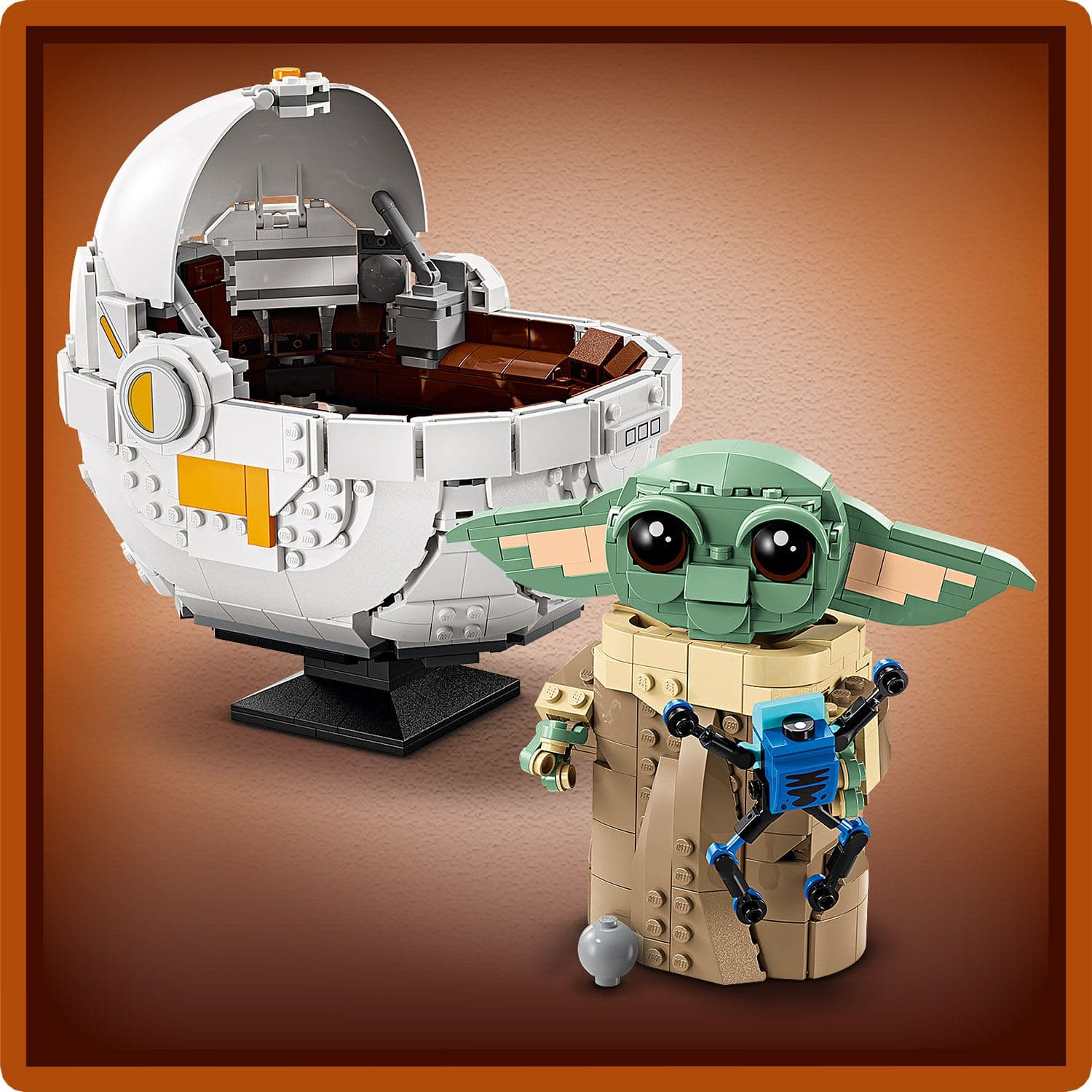 Lego Star Wars 75403 Grogu with Hover Pram Playset for Ages 10 and Up - Glamorous Boutique