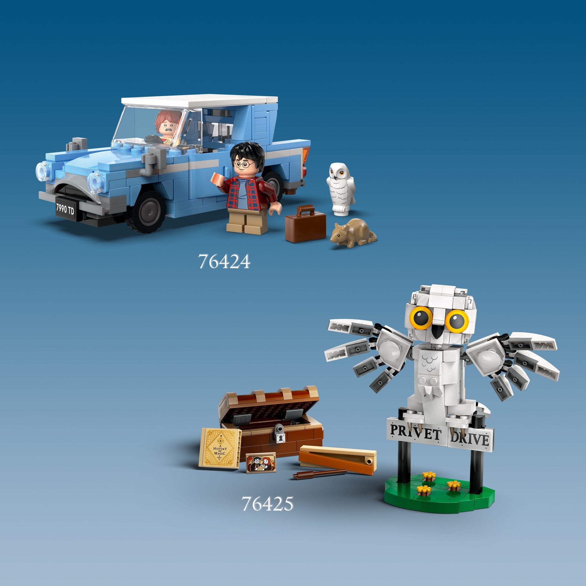 Lego Harry Potter 76424 Flying Ford Anglia Playset for Ages 7 and Up - Glamorous Boutique