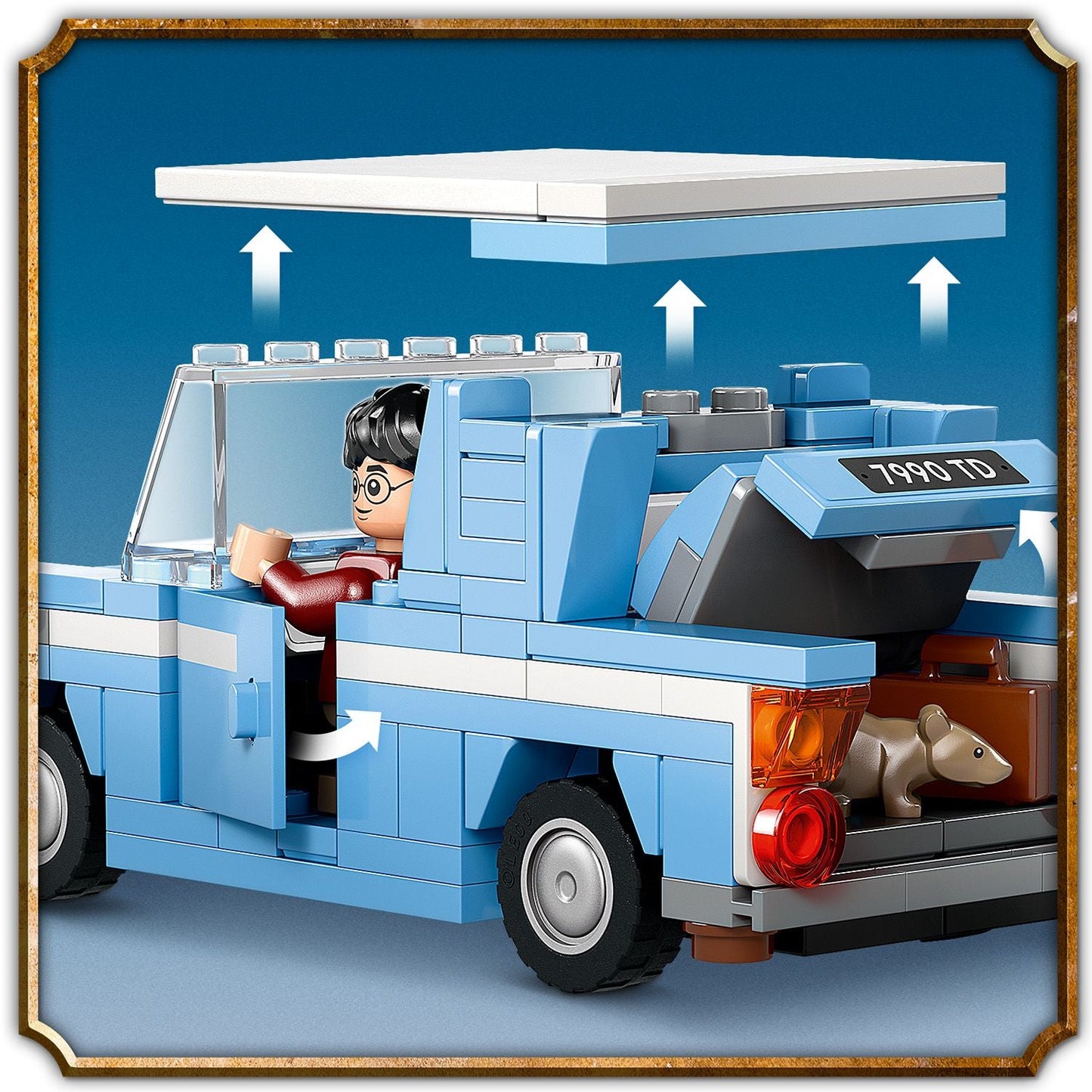 Lego Harry Potter 76424 Flying Ford Anglia Playset for Ages 7 and Up - Glamorous Boutique