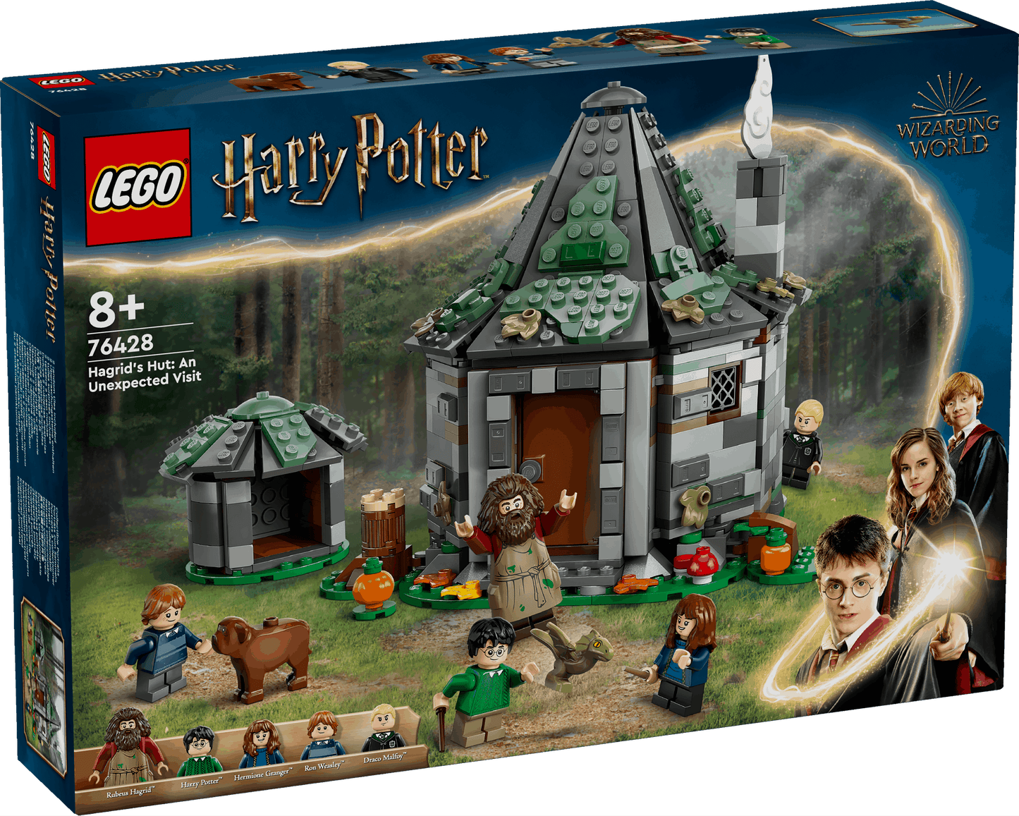 Lego Harry Potter 76428 Hagrid's Hut: An Unexpected Visit for Ages 8+ - Glamorous Boutique