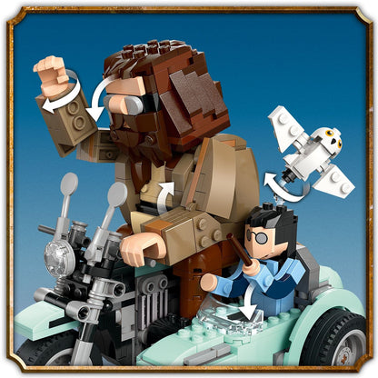 Lego Harry Potter 76443 Hagrid & Harry's Motorcycle Ride for Ages 9+ - Glamorous Boutique