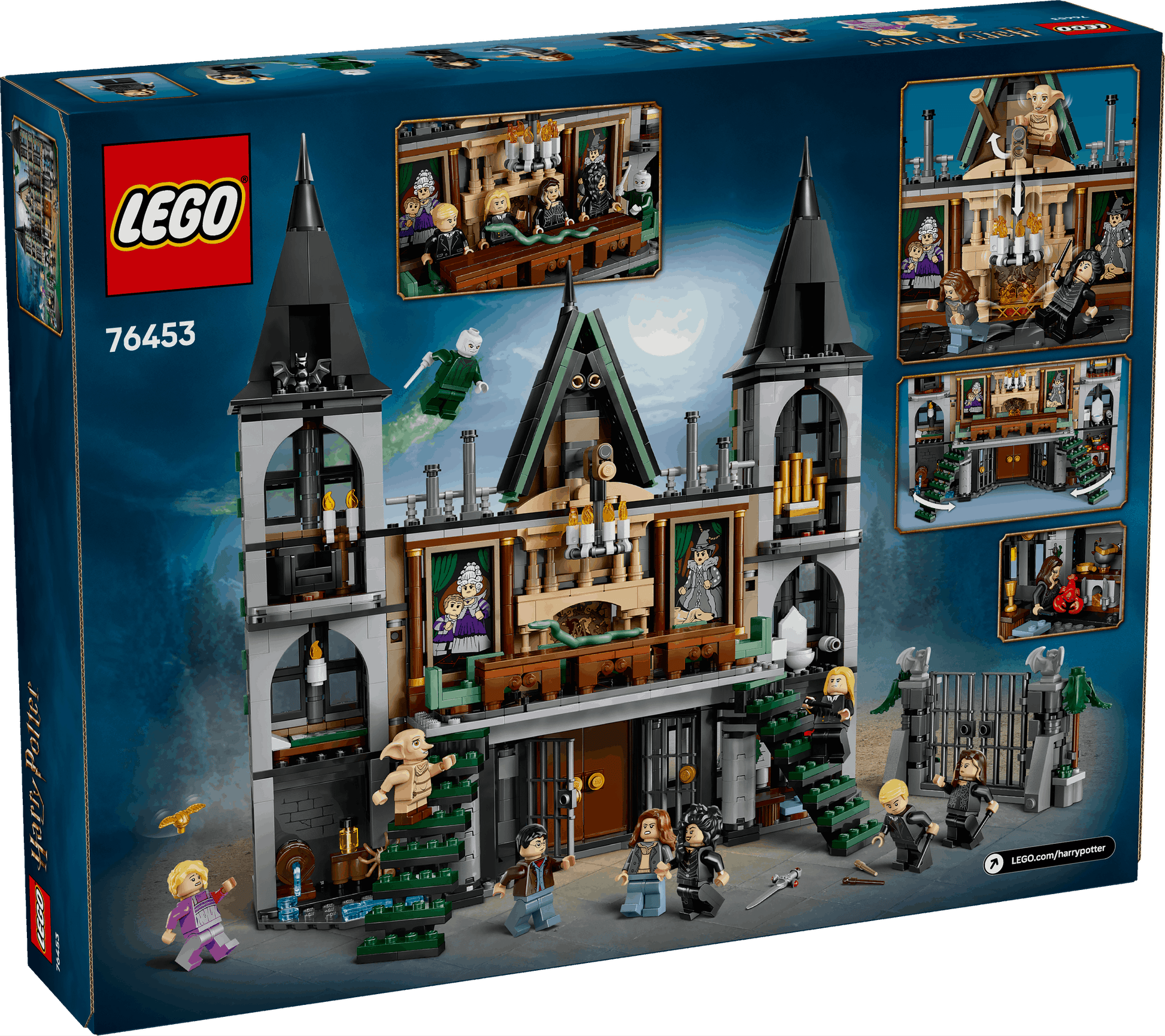 Lego Harry Potter 76453 Malfoy Manor Buildable Playset for Age 10 & Up - Glamorous Boutique