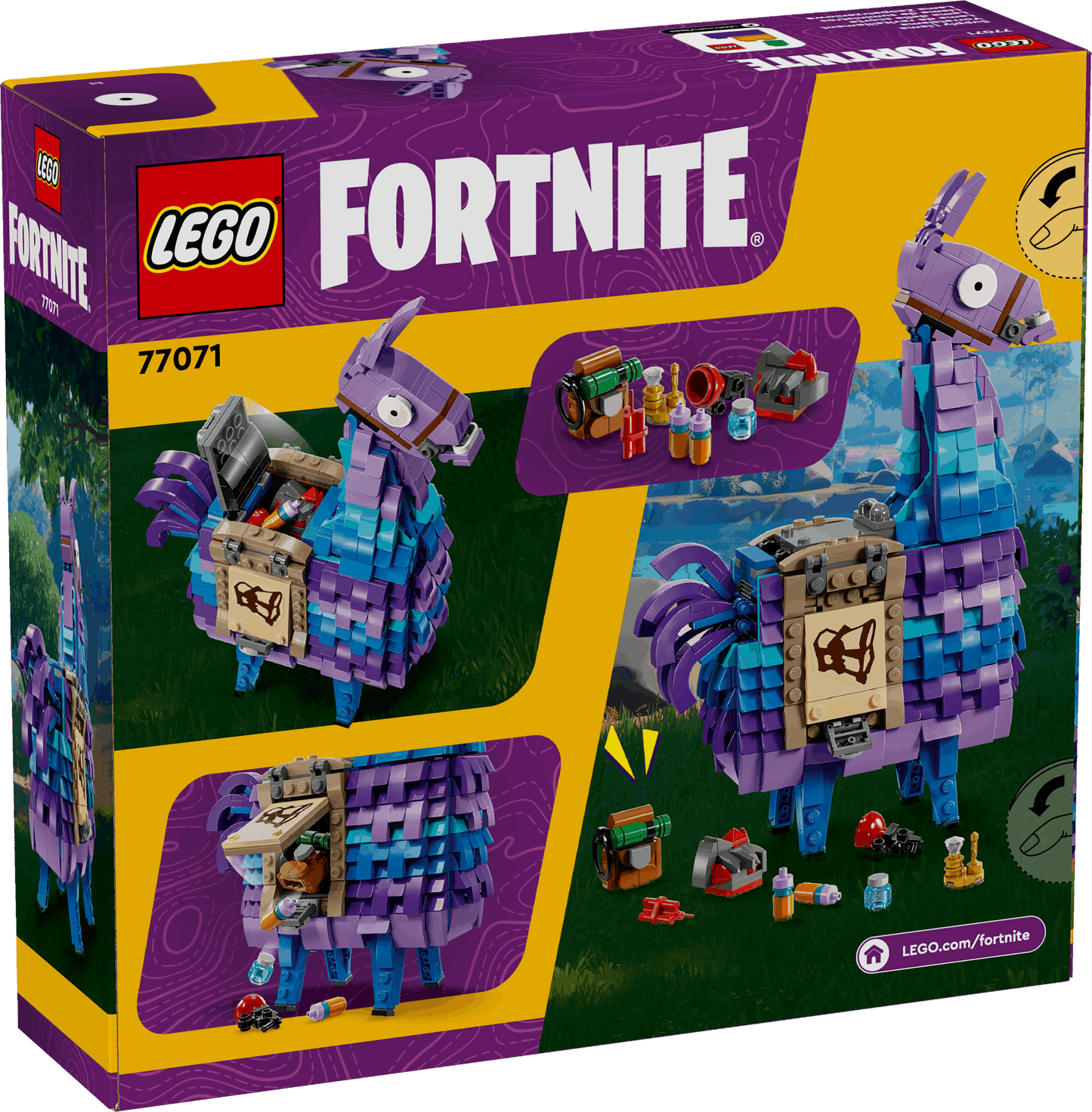 Lego Fortnite 77071 Supply Llama Video Game Playset for Ages 12 and Up - Glamorous Boutique