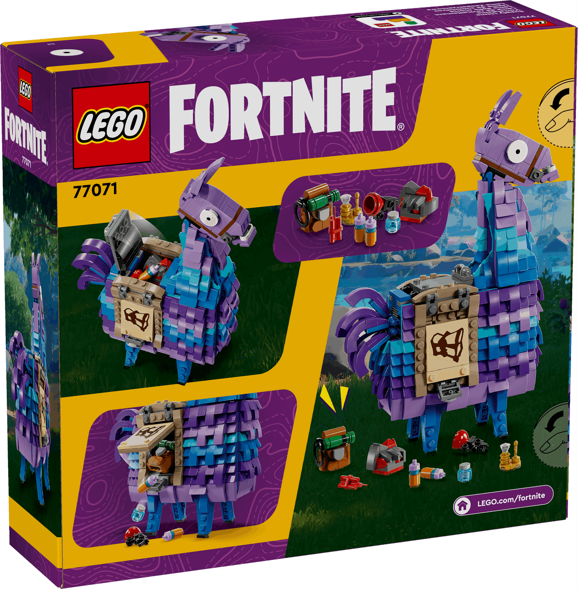 Lego Fortnite 77071 Supply Llama Video Game Playset for Ages 12 and Up - Glamorous Boutique