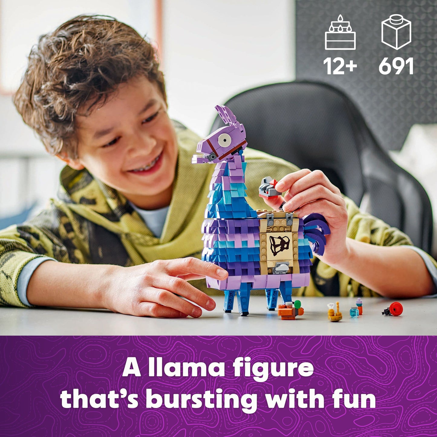 Lego Fortnite 77071 Supply Llama Video Game Playset for Ages 12 and Up - Glamorous Boutique