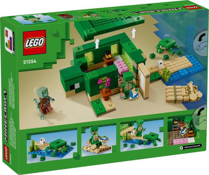 Lego Minecraft 21254 The Turtle Beach House Playset for Ages 8 and Up - Glamorous Boutique
