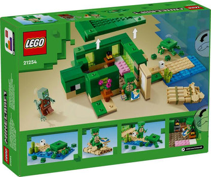 Lego Minecraft 21254 The Turtle Beach House Playset for Ages 8 and Up - Glamorous Boutique