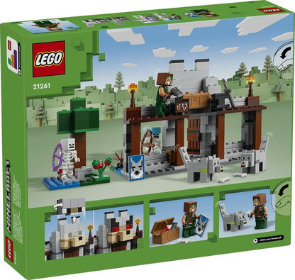 Lego Minecraft 21261 The Wolf Stronghold Toy Playset for Ages 8 and Up - Glamorous Boutique