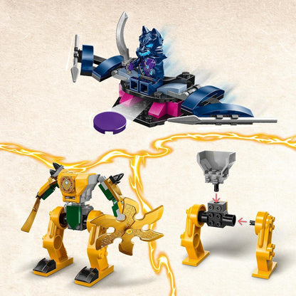 Lego Ninjago 71804 Arin's Battle Mech Toy Playset for Ages 4 and Up - Glamorous Boutique