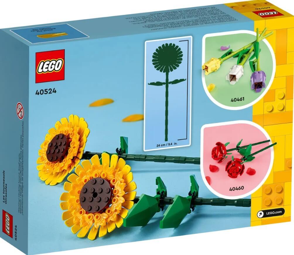 Lego Botanicals 40524 Sunflowers Buildable Toy Gift for Ages 8 and Up - Glamorous Boutique