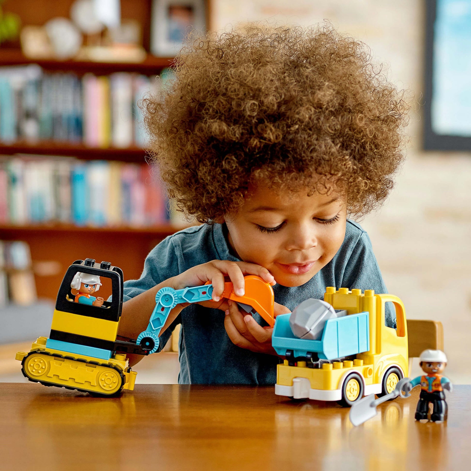 Lego Duplo 10931 Truck and Tracked Excavator for Toddlers Ages 2 & Up - Glamorous Boutique