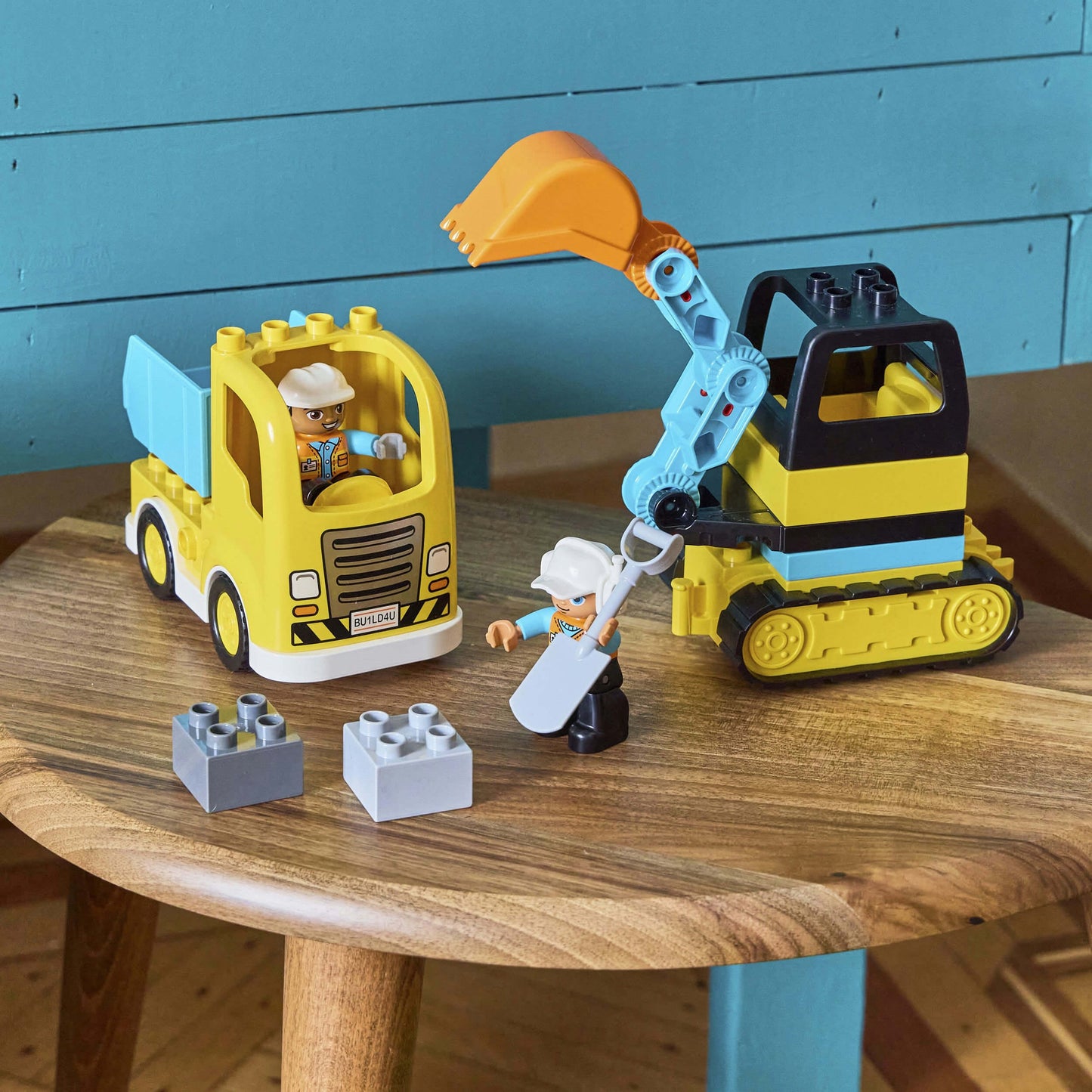 Lego Duplo 10931 Truck and Tracked Excavator for Toddlers Ages 2 & Up - Glamorous Boutique