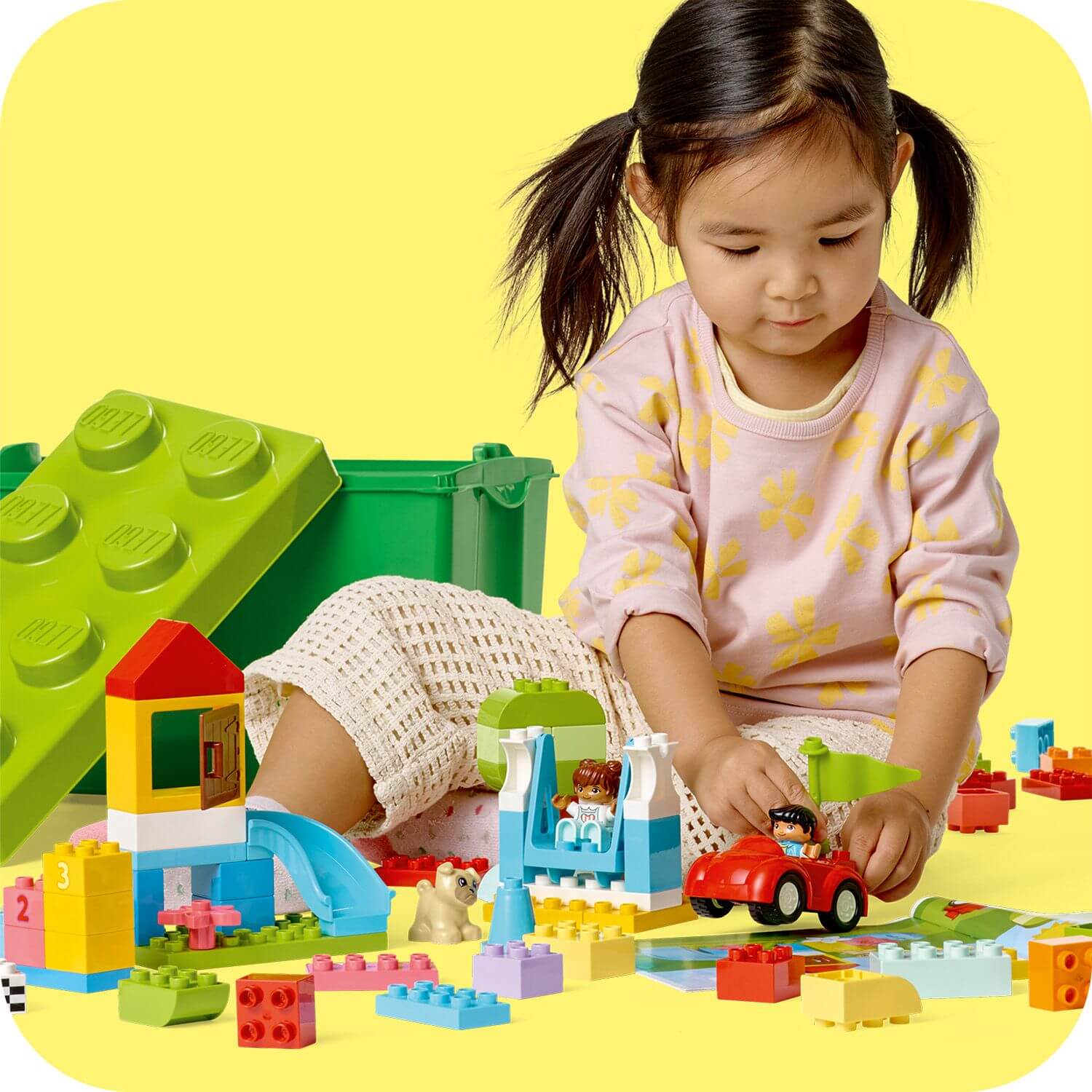 Lego Duplo 10914 Deluxe Brick Box for Children Ages 18 Months and Up - Glamorous Boutique