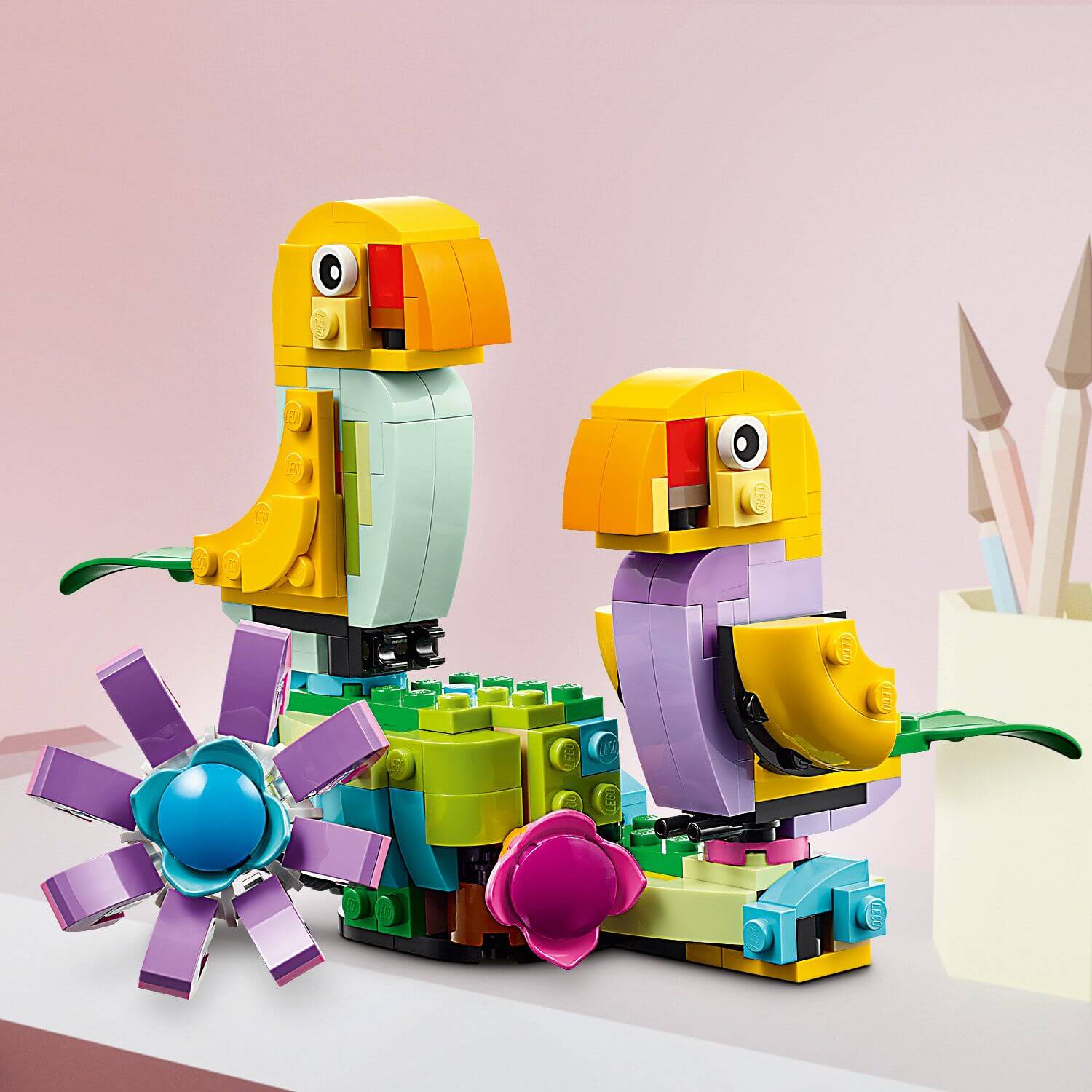Lego Creator 3 in 1 31149 Flowers in Watering Can for Ages 8 and Up - Glamorous Boutique