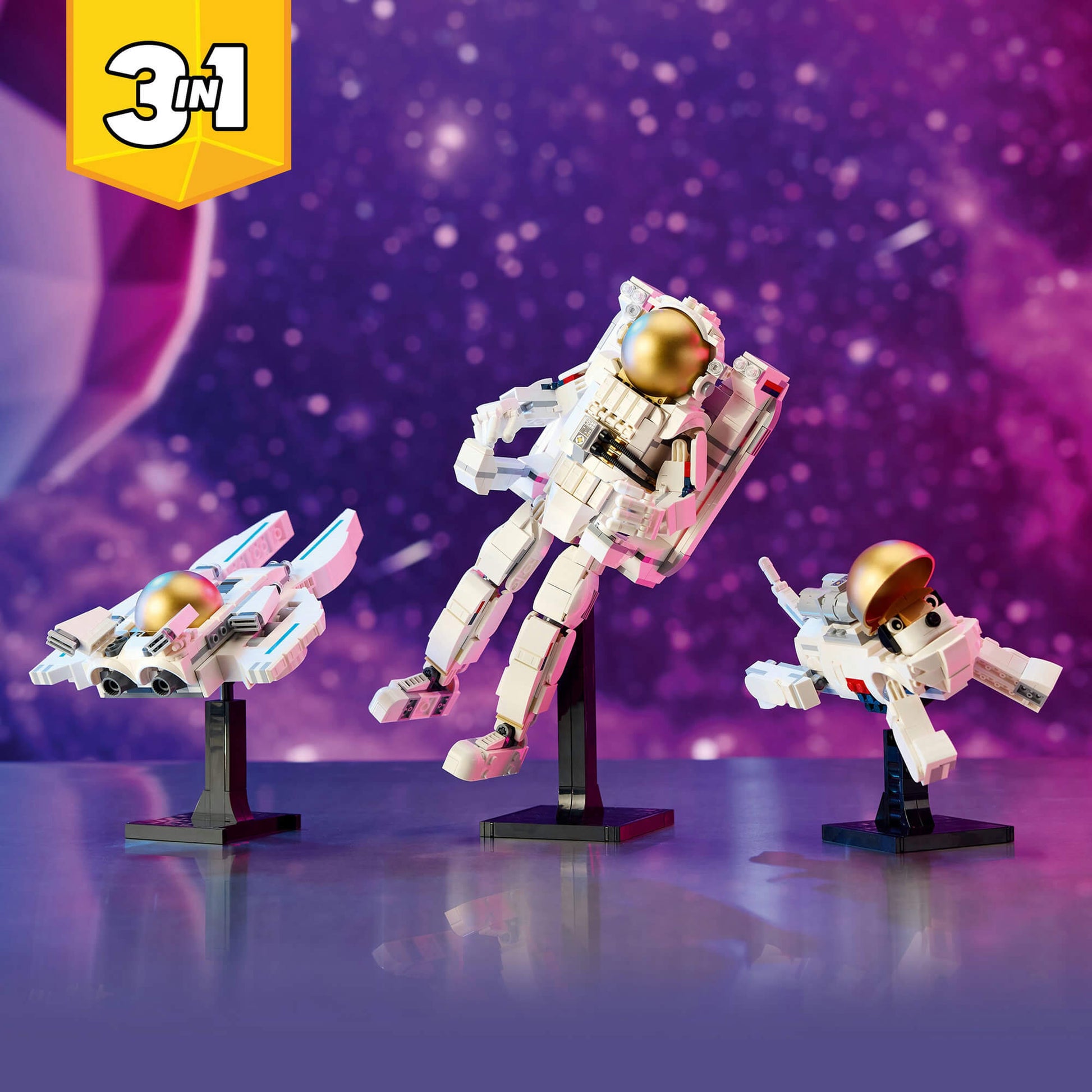 Lego Creator 3 in 1 31152 Space Astronaut Playset for Ages 9 and Up - Glamorous Boutique