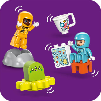 Lego Duplo 10422 3 in 1 Space Shuttle Adventure for Toddlers Ages 3+ - Glamorous Boutique