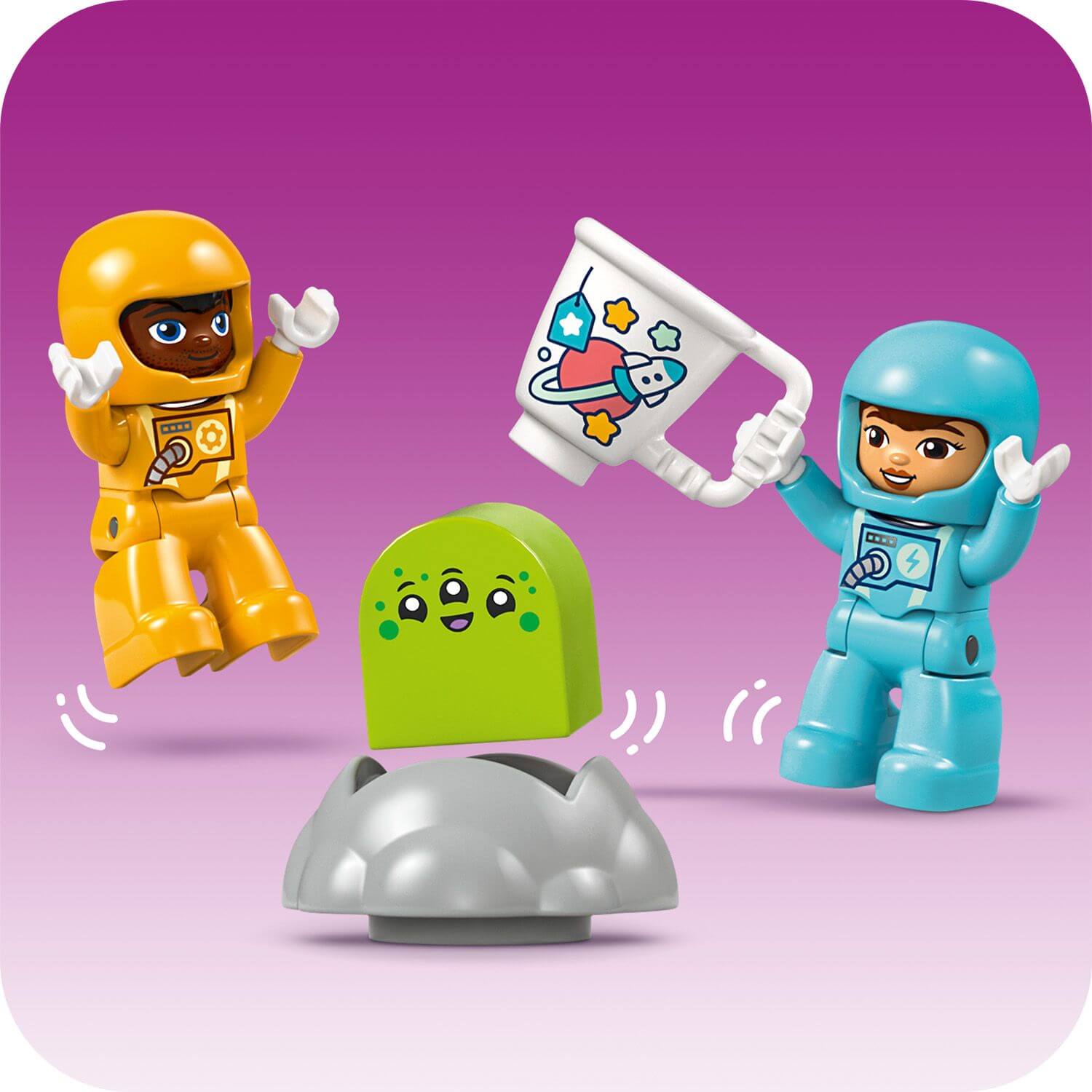 Lego Duplo 10422 3 in 1 Space Shuttle Adventure for Toddlers Ages 3+ - Glamorous Boutique