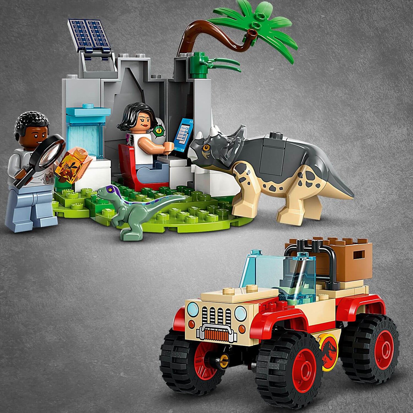 Lego Jurassic World 76963 Baby Dinosaur Rescue Center for Ages 4 & Up - Glamorous Boutique