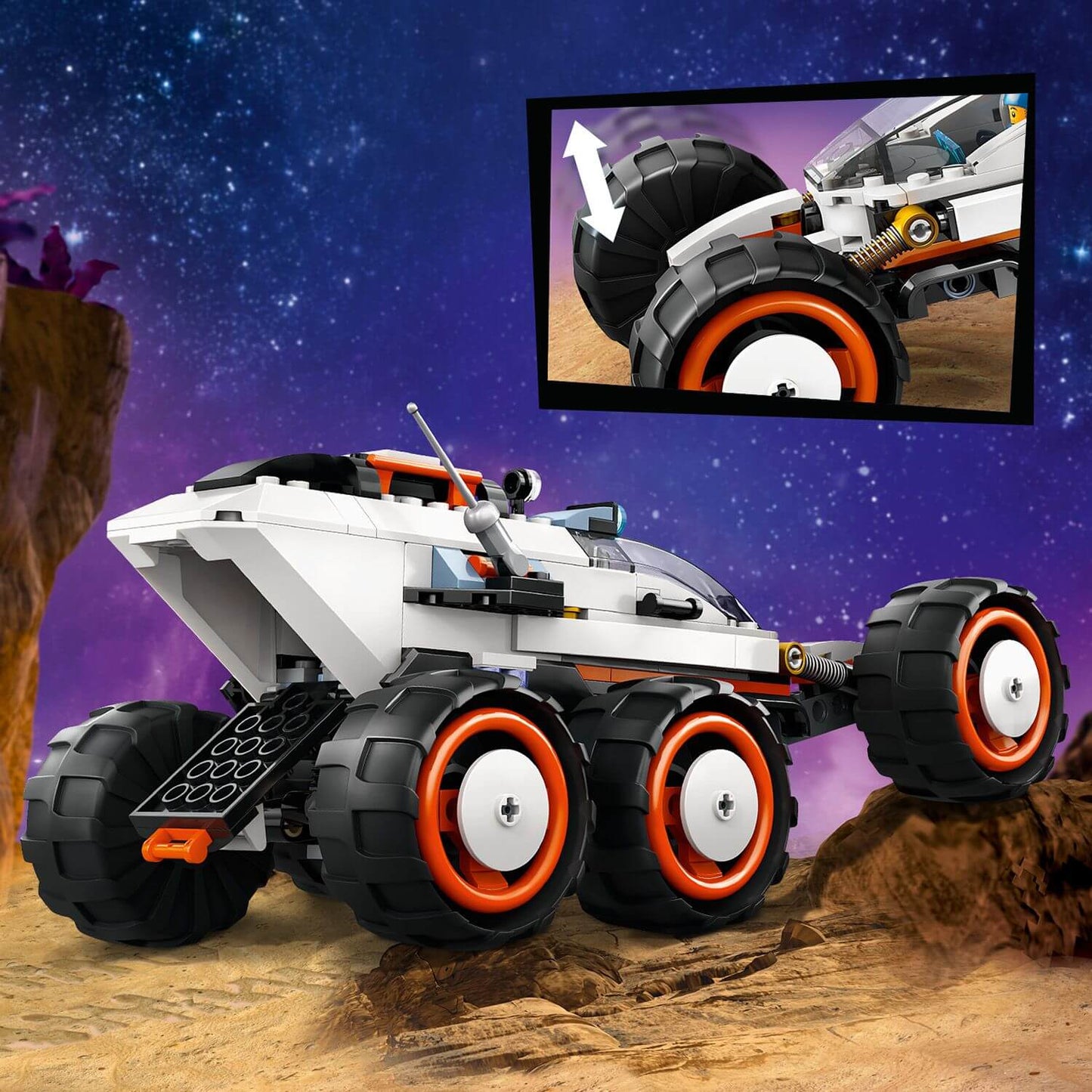 Lego City Space 60431 Space Explorer Rover & Alien Life for Ages 6+ - Glamorous Boutique