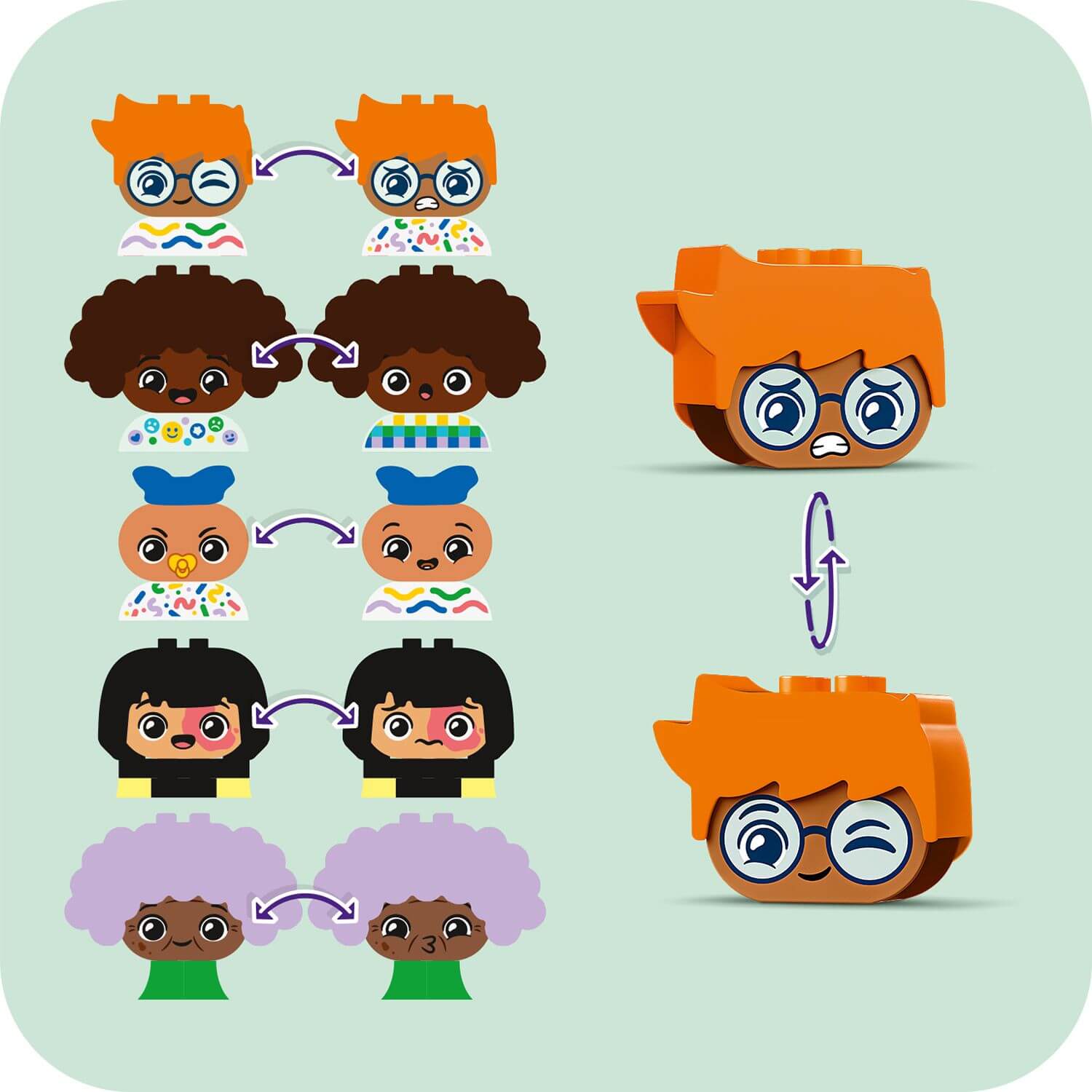 Lego Duplo Town 10423 Buildable People with Big Emotions for Ages 3+ - Glamorous Boutique