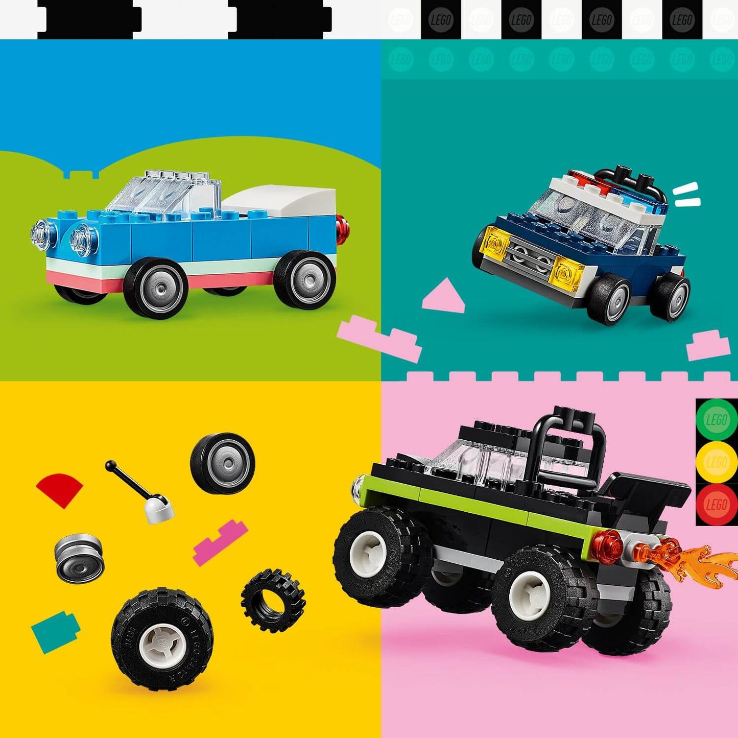Lego Classic 11036 Creative Vehicles Building Toy for Ages 4 and Up - Glamorous Boutique