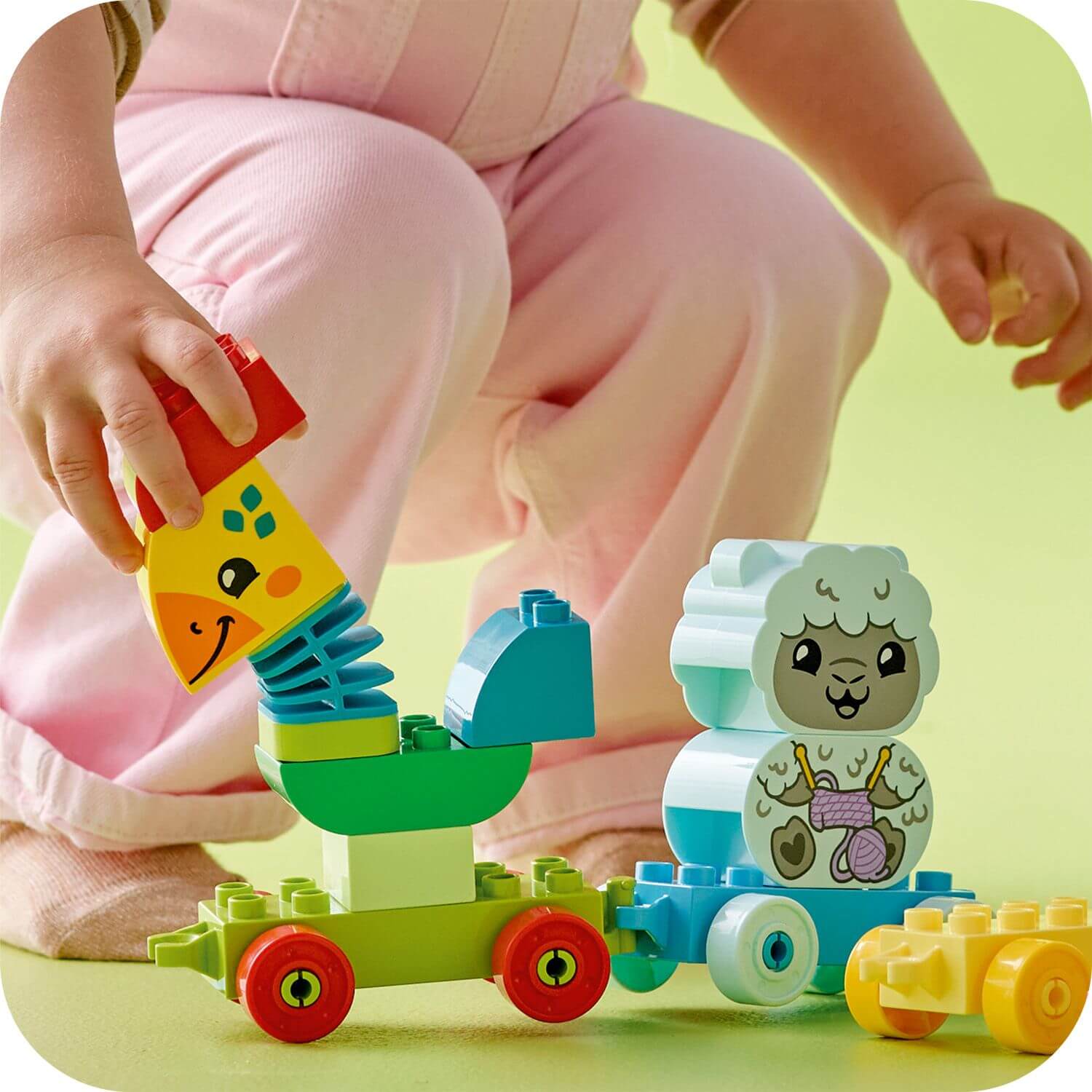 Lego Duplo 10412 My First Animal Train Set for Ages 18 Months and Up - Glamorous Boutique