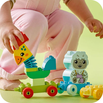 Lego Duplo 10412 My First Animal Train Set for Ages 18 Months and Up - Glamorous Boutique