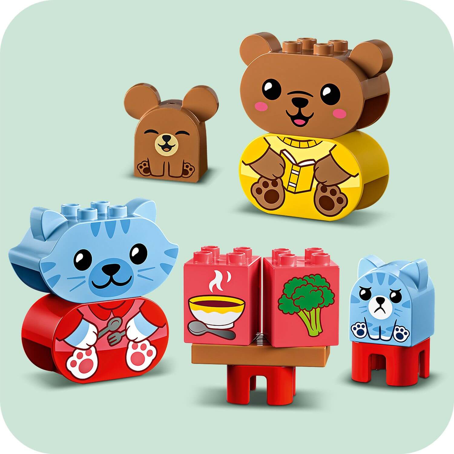 Lego Duplo 10414 My First Daily Routines: Eating & Bedtime for Ages 18M+ - Glamorous Boutique