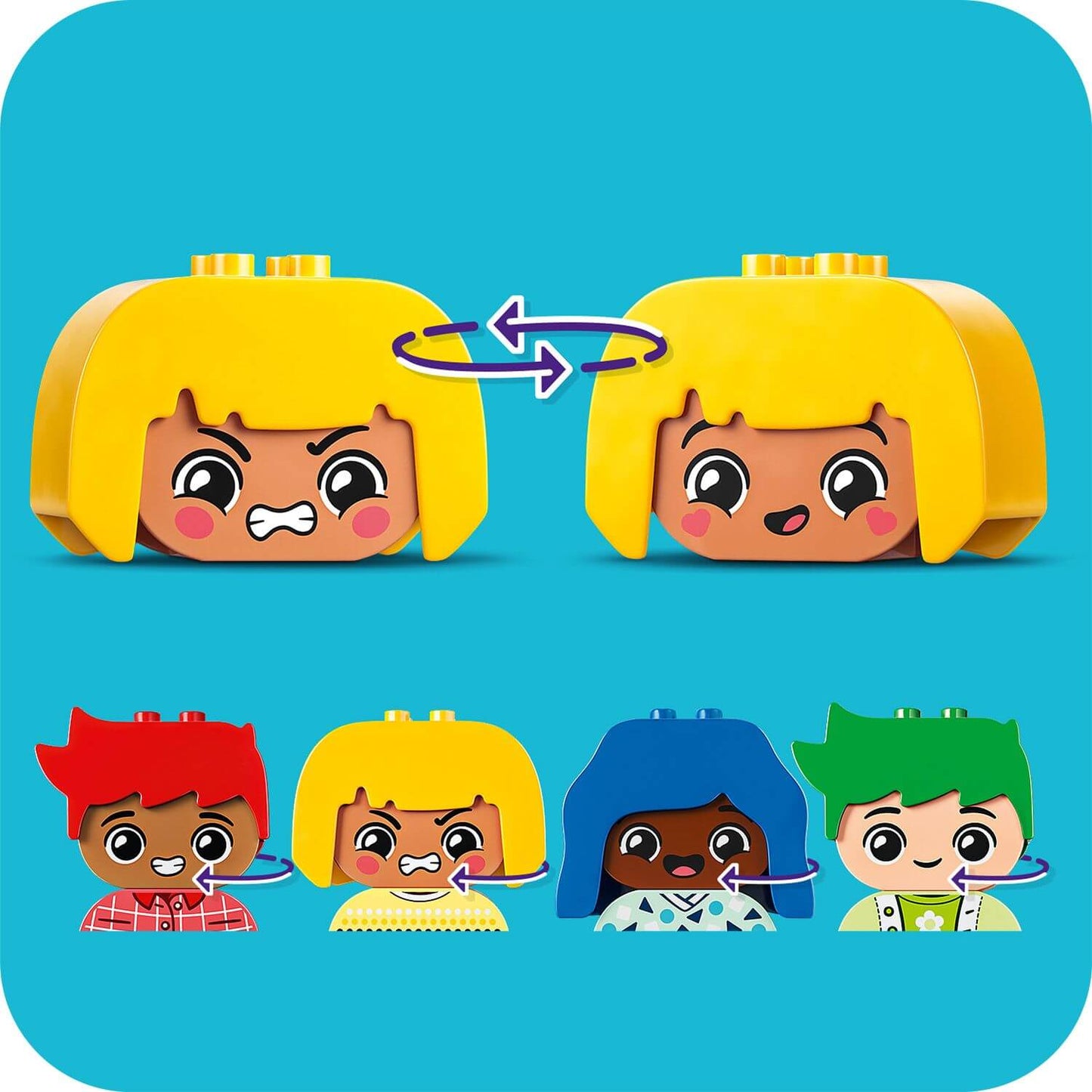 Lego Duplo 10415 My First Big Feelings & Emotions for Ages 18M and Up - Glamorous Boutique