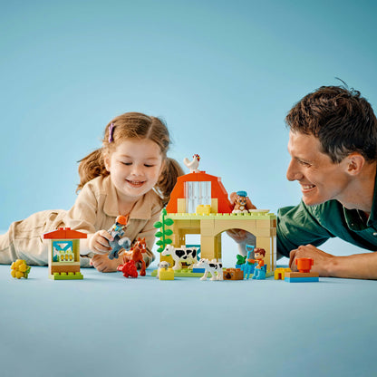 Lego Duplo Town 10416 Caring for Animals at the Farm for Ages 2 and Up - Glamorous Boutique