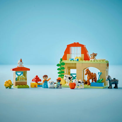 Lego Duplo Town 10416 Caring for Animals at the Farm for Ages 2 and Up - Glamorous Boutique