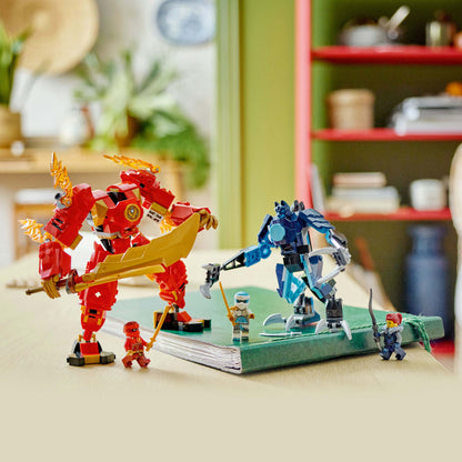 Lego Ninjago 71808 Kai's Elemental Fire Mech Playset for Ages 7 and Up - Glamorous Boutique